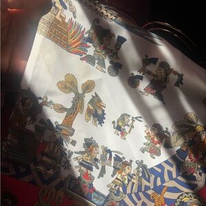 Hermes scarf rare Aztec-Inspired Scarf astres et soleils scarf